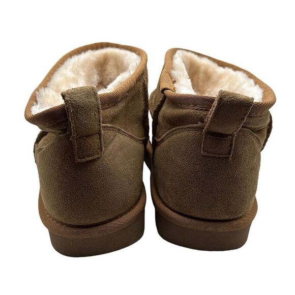 CUSHIONAIRE Women's pull on boot 11 CHESTNUT - Picture 4 of 7